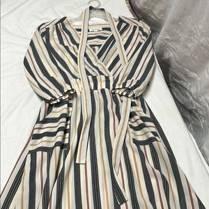 Striped Mini dress